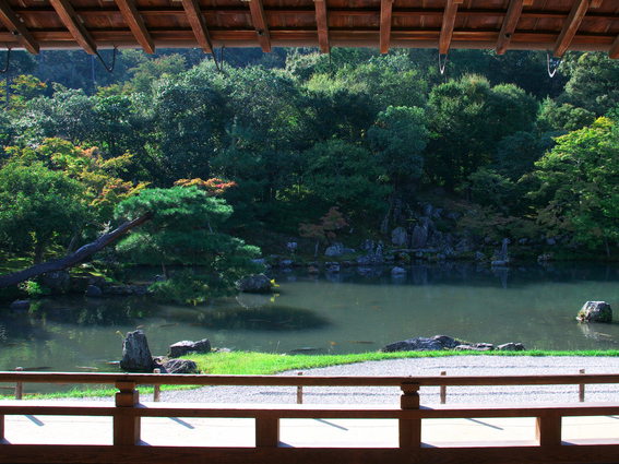 Kyoto 6 Hours West [Arashiyama district, Bamboo grove, Tenryu-ji, Kinkaku-ji, Ryoan-ji] - Click Image to Close